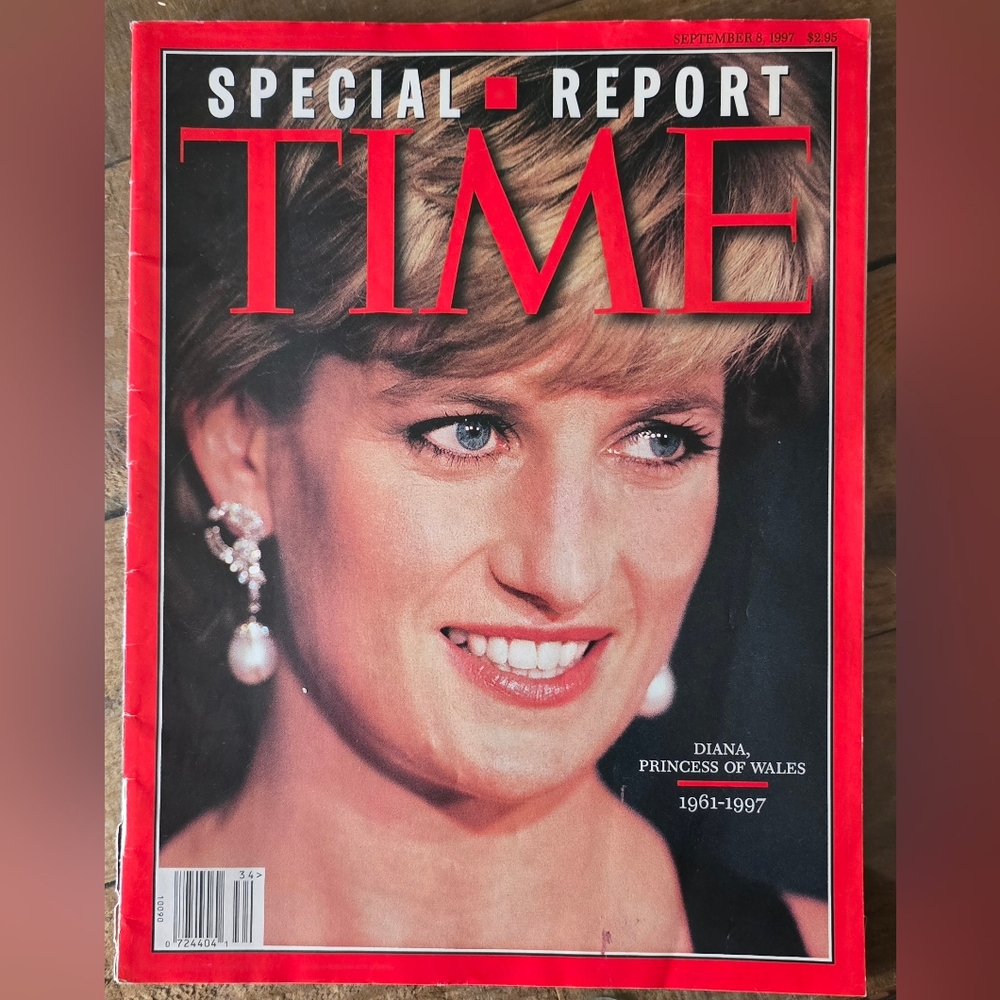TIME Magazine Special Report Diana, Princess Of Wales, Septemver 8, 1997